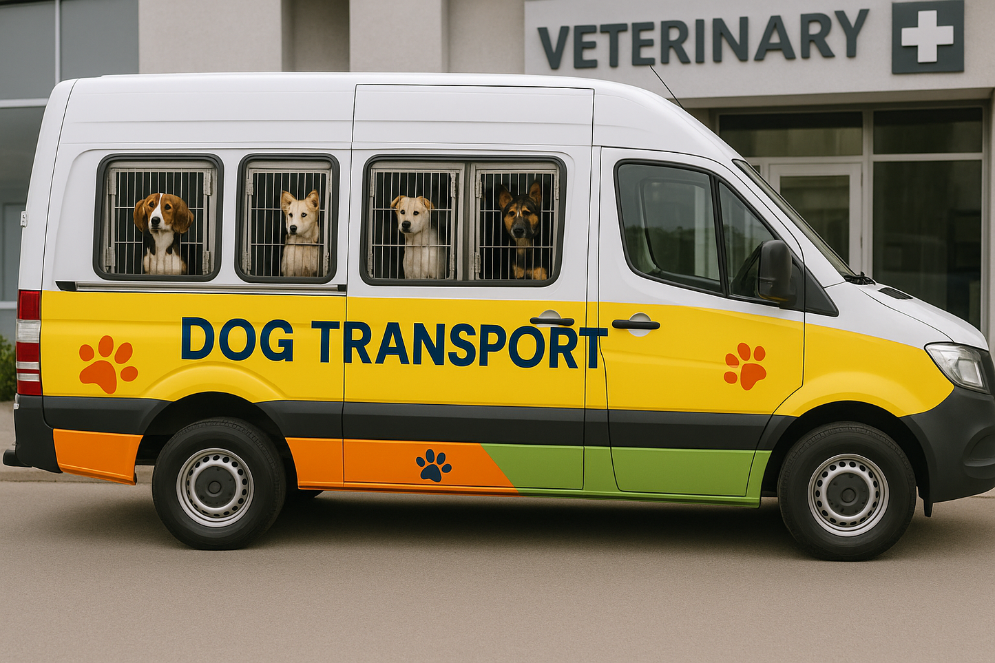Trans[port dogs van